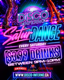 Disco Inferno Advanced Tickets - Saturdays