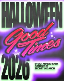 GOOD TIMES: A HALLOWEEN THROWBACK PARTY