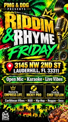 Riddim & Rhyme Friday