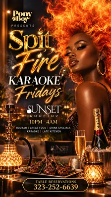 "SPIT FIRE" Karaoke Dance Party Fridays - R&B Vs Hip Hop