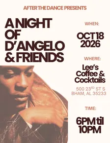 After the Dance Presents: A Night of D'Angelo & Friends