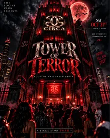 Tower of Terror: Halloween Main Event + Official Hornets Afterparty