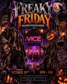 Freaky Friday: Halloween Weekend Kickoff
