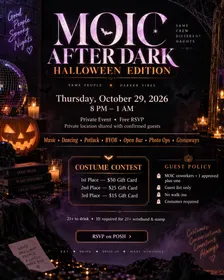 MOIC After Dark: Halloween Edition 🎃👻