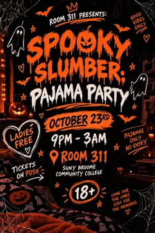 Spooky Slumber: Pajama Party 🎃