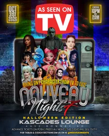 NOUVEAU NIGHTS 7 - The Ultimate Halloween Party - "AS SEEN ON TV"