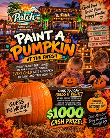 Paint a Pumpkin! FREE!