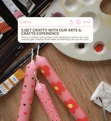 Creative Reset Hour: Arts and Crafts Experience🎨