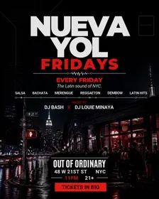 NuevaYol Fridays — Fiesta Latina NYC at OOO Nightclub