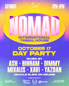 Nomad Day Party at Ciel Capitol Hill