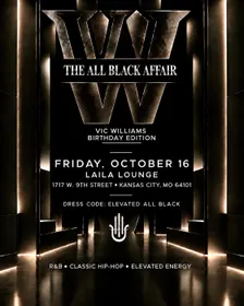 The All Black Affair at Laila Lounge