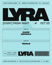 Lyra Rooftop Party 10.23.26