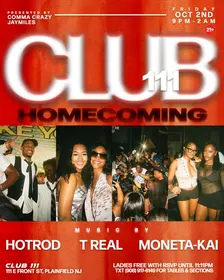 CLUB 111-HOMECOMING