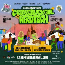 CareFreeBlackGirl CookOut Afrotech