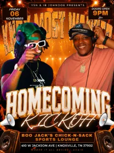 KNOX MOST WANTED: UTK HOMECOMING KICKOFF