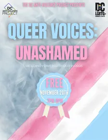 Queer Voices: Unashamed (Open Mic Night)