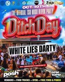 DITCH DAY: WHITE LIES DARTY🥤🍗