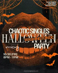 Chaotic Singles HALLOWEEN Party (Washington D.C.)