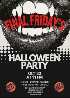 FINAL FRIDAY’S @D&B