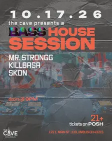THE CAVE BASS HOUSE SESSION - October 17th