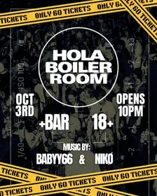 HOLA BOILER ROOM