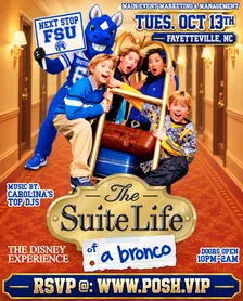 SUITE LIFE OF A BRONCO || THE NO HOE DISNEY CHANEL EXPERINCE