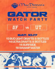Florida Gators vs Texas Watch Party