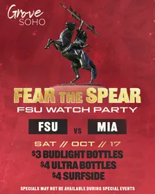 FSU vs MIA Watch Party