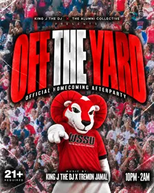 Off The Yard: Homecoming After Party 21+