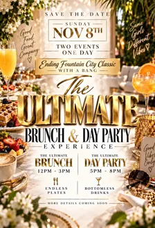 The Ultimate Brunch & Day Party "In The Garden"
