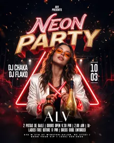 Neon Party · October 3 · ALV