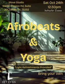 Afrobeats & Yoga: Dallas