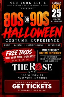 NYC Halloween Costume Experience | Music · Models · Runway · Networking