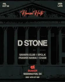 House Hats presents: D STONE