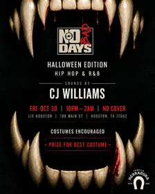 NO BAD DAYS (HALLOWEEN EDITION)