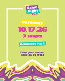 The Game Night HTX: Kickball at Hennessy Park
