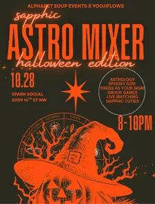 Spooky Sapphic Astro Mixer at Spark Social