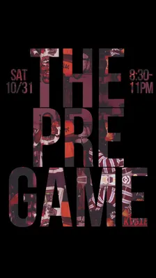 The Pre Game: Halloween Party