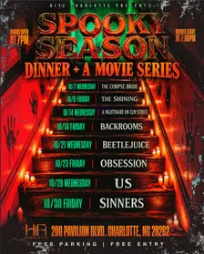 Spooky Season: Dinner & a Movie Series