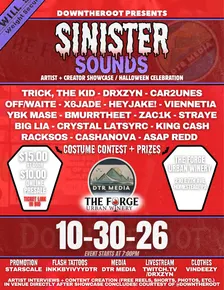 DownTheRoot Presents: "Sinister Sounds"