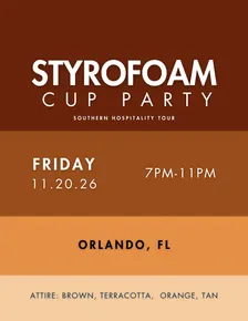 Styrofoam Cup Party: Classic III