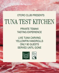 TUNA TEST KITCHEN by Otoro Club