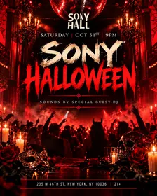 BeeNice Halloween at Sony Hall (Paramount Hotel)