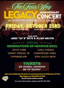 The Four Way Presents: Legacy Anniversary Concert