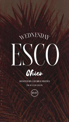 We Own Wednesdays @ ESCO