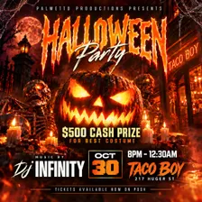 HALLOWEEN PARTY @ TACO BOY