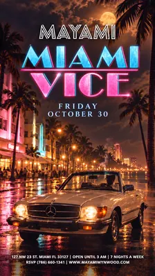 Vice City After Dark: Miami Vice at Mayami, Wynwood