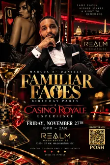 Familiar Faces Marcus Daniels 39th Birthday Party
