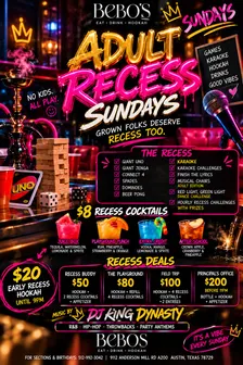Adult Recess Sunday's