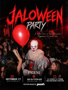 JALOWEEN PARTY 🎈👻 | PRESI